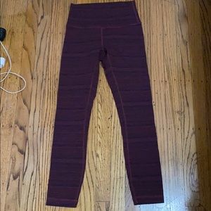 (4) EUC lululemon Cyber grape high times
